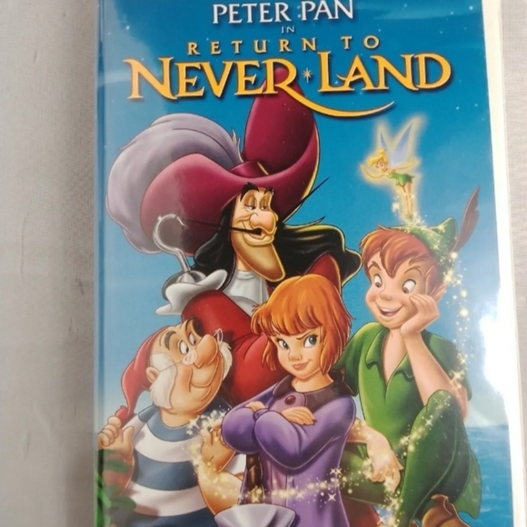 Disney Peter Pan Return to Neverland VHS - Picture 1 of 7